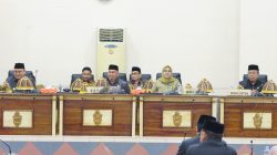 Paripurna DPRD penyampaian H. Andi Rosman dan dr. Baso Rahmanuddin resmi menjabat Bupati dan Wakil Bupati Wajo.