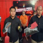 Polresta Yogyakarta meringkus tiga pelaku curat modus ganjal ATM diantarnya warga Pesawaran.