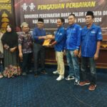 Perbaikan berkas bacaleg DPC Demokrat Tuba sudah lengkap di serahkan ke KPU.