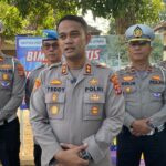 Kapolres Lampung Utara uji materi standarisasi praktik SIM baru.