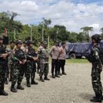 Satgas Yonif 310/KK Gelar Sweeping Gabungan di Jalur Trans Papua.