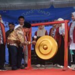 Wakil Bupati Lampung Timur hadir dalam kegiatan bhakti mahasiswa dari Universitas Tulang Bawang.