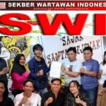 Rapat pembentukan pengurus organisasi Sekber Wartawan Indonesia (SWI) OKU Selatan.