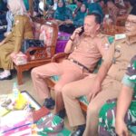 Hadir Koramil 412-10/TJR di HUT desa Karang Waringin yang ke-51 tahun.