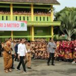 Kunker Presiden RI Joko Widodo Berkunjung di SMKN 3 Metro.