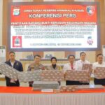 Ditreskrimsus Polda Lampung sita uang korupsi Rp9,3 miliar proyek bendungan Marga Tiga.