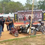 Ribuan Motor Antique Club Indonesia berdatangan di kota Metro.