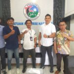 Tim dari yayasan Lentera Putih Bersinar audiensi dengan kasat narkoba Polres Metro.