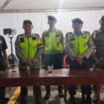 Pasar malam HUT OKU Selatan tetap aman dan kondusif walau lokasi becek.