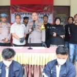 Tekab 308 Polres Metro berhasil amankan dua dari sembilan pelaku curanmor.