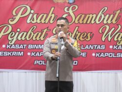 Sejumlah Pejabat Dirotasi, Kapolres Wajo Pimpin Sertijab dan Pelantikan Jabatan.