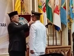 Gubernur Lampung Lantik Aswarodi Jadi PJ Bupati Lampung Utara.