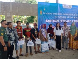 PT CYC Berikan Bantuan Sembako Ramadhan Kepada Pemulung dan Lansia di Desa Sukamulya.