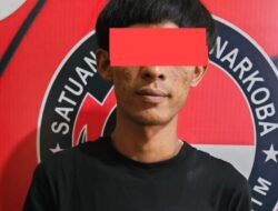 Satres Narkoba Polres Muara Enim Berhasil Tangkap Pelaku Penyalahgunaan Narkoba.