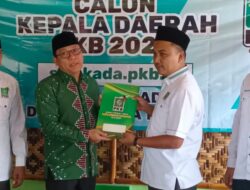 Petahana Wahdi berharap PKB bisa memuluskan langkahnya di pilkada Metro 2024.