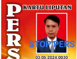 STOP PERS Kepala Biro Muara Enim Sumatera Selatan.