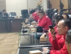 DPC PWRI Kab. Tasikmalaya audiensi dengan komisi 1 DPRD terkait realisasi anggaran harmonisasi tokoh agama dan tokoh masyarakat.