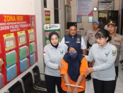 Oknum bendahara SMPN di tetapkan tersangka dugaan korupsi dana BOS 500 juta.