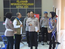 Ada apa!! Ombudsman RI perwakilan Lampung kunjungi Polres Metro.