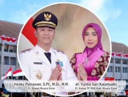 Henky Putrawan ‘Jemo’ Sugihwaras Panang Enim resmi jabat Pj. Bupati Muara Enim yang baru.