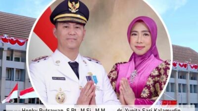 Henky Putrawan ‘Jemo’ Sugihwaras Panang Enim resmi jabat Pj. Bupati Muara Enim yang baru.