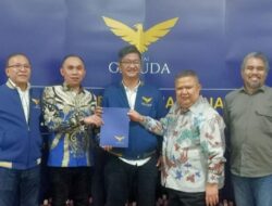 HW dapat rekomendasi dan dukungan dari partai Garuda di pilkada OKU Selatan.