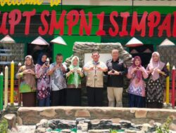 SMPN-01 Simpang Terima Pendampingan Visitasi Gerakan Sekolah Sehat.