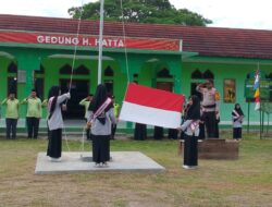 Jadi Pembina Upacara, Kapolsek BSA Larang Siswa Berprilaku Bulliying