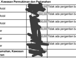 LHP BPK RI di DLH Perkimtan Lampung Timur disinyalir ada pemalsuan nota.