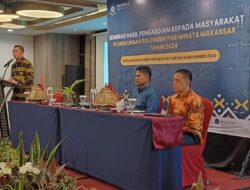 Hadir Selaku Narasumber Kepala Desa Waetuwo Dalam Seminar PKM.