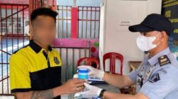 Guna menghindari penyalahgunaan Narkoba Lapas Muaradua Tes Urine ke Tahanan.