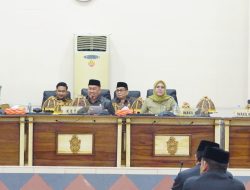 Paripurna DPRD penyampaian H. Andi Rosman dan dr. Baso Rahmanuddin resmi menjabat Bupati dan Wakil Bupati Wajo.