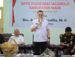 Pj. Bupati Wajo resmikan gedung baru Puskesmas Salobulo