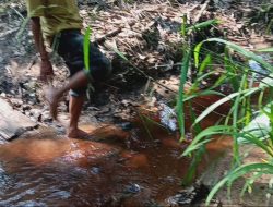 Tercemarnya Aliran Sungai, Pihak PT. AGS Akui Limbah Dialirkan ke Sungai