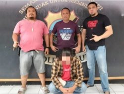 Bang Jago Asal Remboken Mengancam Pakai Sajam Diringkus Resmob Polres Minahasa