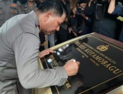 Kapolda Sulut Resmikan Gedung Polres Kotamobagu Yang Baru