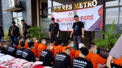Pencuri Motor Hingga Preman Dibekuk Polres Metro