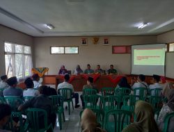 Delapan Kepala Desa Mengikuti Sosialisasi Pembentukan Koprasi Desa di Aula Kantor Kecamatan Sariwangi