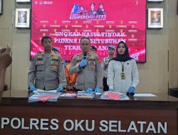 Unit PPA Polres OKU Selatan Amankan Pria Paru Baya Hamili Anak Kandung