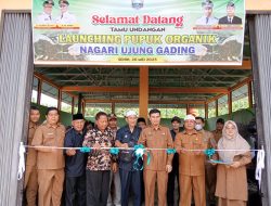 Pj.Walinagari Ujung Gading Pasaman Barat Gelar Acara Launching Pupuk Organik