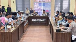 Menjelang Hari Raya Idul Adha, Kapolres Coffee Morning Bersama Jurnalis