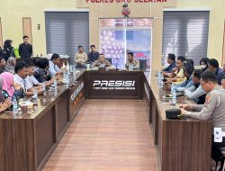 Menjelang Hari Raya Idul Adha, Kapolres Coffee Morning Bersama Jurnalis