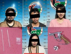 Polisi Amankan Oknum ASN dan Tiga Rekanya, Ditemukan Sabu Serta Senpi Rakitan
