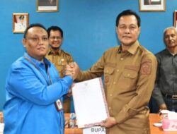 Tunjuk Subroto Jadi Plt. Dirut PDAM Lematang Enim, Bupati Muara Enim minta Tingkatkan Pelayanan. 