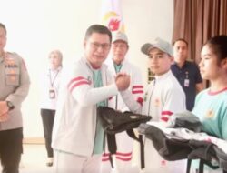 Wabup OKU H Marjito Bachri Lepas 235 Atlet Kontingen OKU ke Porprov di Muba