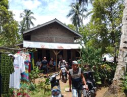 Warga Pekon Kota Agung Tanggamus Digegerkan Seorang Peria Gantu Diri 