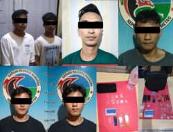 Polres Metro Ungkap Tiga Kasus Narkoba dan Amankan Lima Pelaku