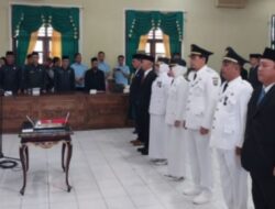Bupati OKU Lantik 29 Orang Pejabat Setingkat Eselon II dan III Pemda OKU