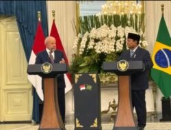 Prabowo Subianto : Indonesia dan Brasil Ingin Gencatan Senjata dan Perdamaian di Palestina