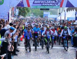 Gubernur Sumsel Melepas Peserta Goweser SRGF Dari Berbagai Wilayah Indonesia di Icon Danau Ranau